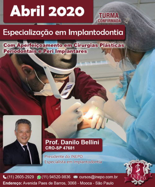 Especialização em Implantodontia Abril 20 inepo Especialização em Implantodontia Abril 20 inepo